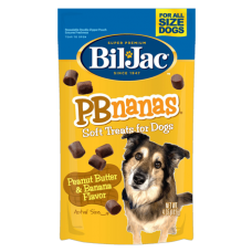 Bil-Jac PBnanas Peanut Butter & Banana Flavor Soft Dog Treats