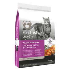 Exclusive Signature All Life Stages Cat Chicken & Brown Rice Formula Cat Food