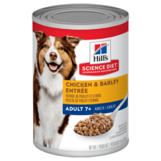 Hill’s Science Diet Adult 7+ Chicken & Barley Entrée Wet Dog Food