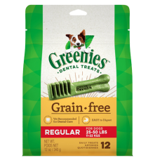 Greenies Grain-Free Regular Dental Dog Treats