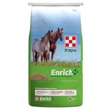 Purina Enrich Plus Ration Balancing Horse Feed | H&S Feed & Country Store Purina Enrich Plus Ration Balancing Horse Feed