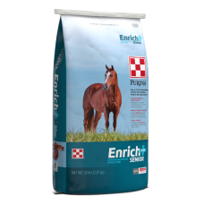 Purina Enrich Plus Senior Ration Balancing Horse Feed 50-lb