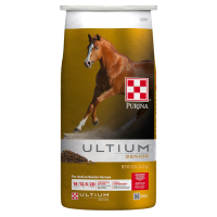 Purina Ultium Senior Horse Feed | H&S Feed & Country Store Purina Ultium Senior Horse Feed 50-lb bag
