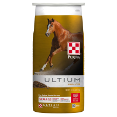 Purina Ultium Senior Horse Feed | H&S Feed & Country Store Purina Ultium Senior Horse Feed 50-lb bag