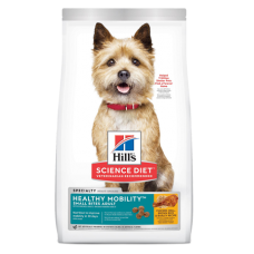 Hill's Science Diet Adult Healthy Mobility Small Bites Chicken Meal, Brown Rice & Barley Recipe Dry Dog Food 9239