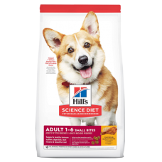Hill's Science Diet Adult Small Bites Chicken & Barley Recipe Dry Dog Food 8183