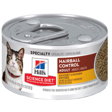 Hill's Science Diet Adult Hairball Control Savory Chicken Entrée Cat Food 4526
