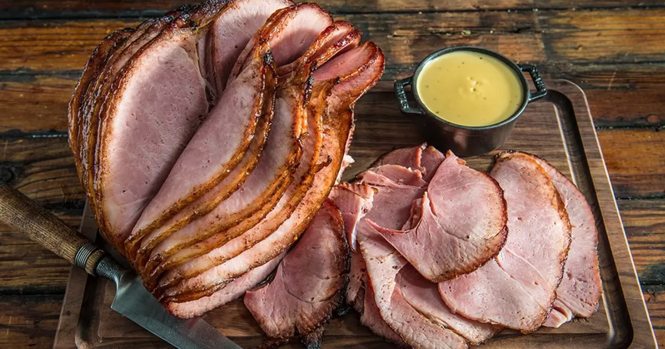 Smoked Ham on a Traeger Grill H&S Feed & Country Store